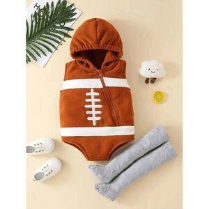 Baby Size 12-18M Football Costume 2-Piece Set